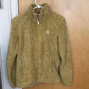 The North Face Small Osito Fleece Jacket yellow